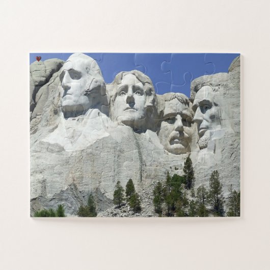 Mount Rushmore South Dakota Legpuzzel (Horizontaal)