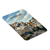 Mount Rushmore South Dakota Magneet (Rechterzijde)