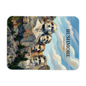 Mount Rushmore South Dakota Magneet (Horizontaal)