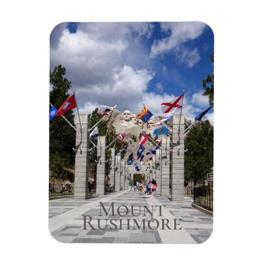 Mount Rushmore South Dakota Magnet Magneet (Verticaal)