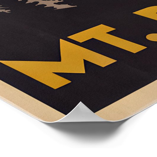 Mount Rushmore, South Dakota Poster (Hoek)