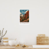 Mount Rushmore South Dakota Reisprint Poster (Keuken)