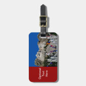 Mount Rushmore South Dakota Souvenir Bagagelabel (Voorkant verticaal)