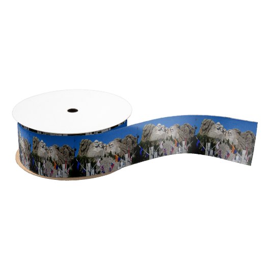 Mount Rushmore South Dakota Souvenir Grosgrain Lint (Spoel)