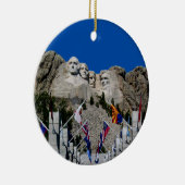 Mount Rushmore South Dakota Souvenir Keramisch Ornament (Rechts)