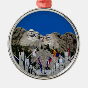 Mount Rushmore South Dakota Souvenir Metalen Ornament