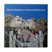 Mount Rushmore South Dakota Souvenir Tegeltje (Voorkant)