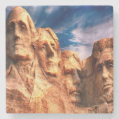Mount Rushmore South Dakota Stenen Onderzetter (Voorkant)