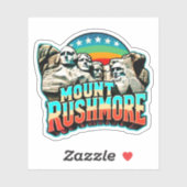 Mount Rushmore, South Dakota Sticker (Vel)