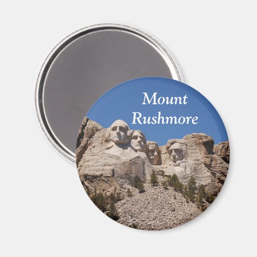 Mount Rushmore - souvenir magneet (Voorkant / Achterkant)