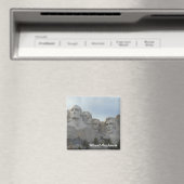 Mount Rushmore Square Magnet (Insitu (Vaatwasser))