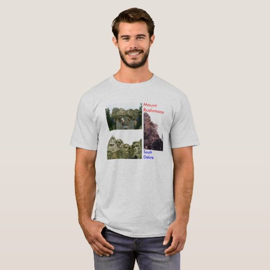 Mount Rushmore T-shirt (Voorkant volledig)