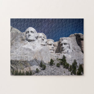 Mount Rushmore Timelapse Sky Legpuzzel