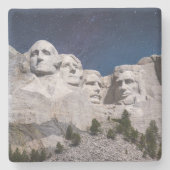 Mount Rushmore Timelapse Sky Stenen Onderzetter (Voorkant)