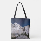 Mount Rushmore Timelapse Sky Tote Bag (Achterkant)