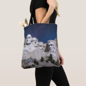 Mount Rushmore Timelapse Sky Tote Bag (Dichtbij)