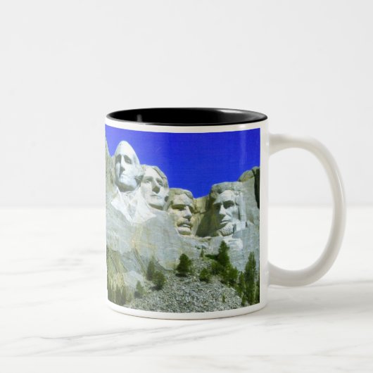 Mount Rushmore Two-Tone Mok (Rechts)