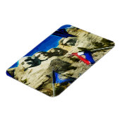 Mount Rushmore uit het Abstract parlement van de s Magneet (Linkerzijde)