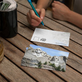 Mount Rushmore Waterverf Briefkaart