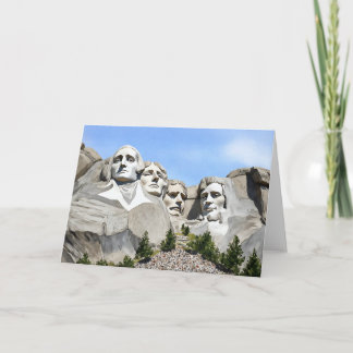 Mount Rushmore Waterverf Kaart