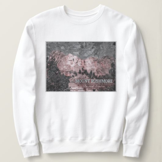 MOUNT RUSHMORE WATERVERF - ZUID-DAKOTA US TRUI (Design voorkant)