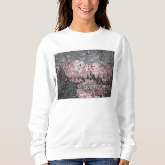 MOUNT RUSHMORE WATERVERF - ZUID-DAKOTA US TRUI (Voorkant)