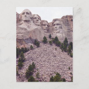 Mount Rushmore's Vier Briefkaart