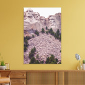 Mount Rushmore's Vier Canvas Afdruk (Insitu (Woonkamer))