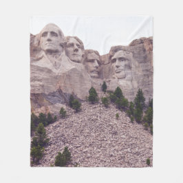Mount Rushmore's Vier Fleece Deken