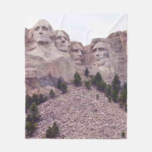 Mount Rushmore's Vier Fleece Deken (Voorkant)