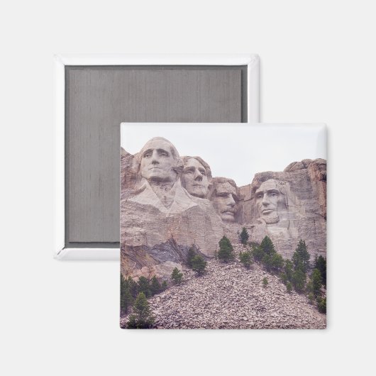 Mount Rushmore's Vier Magneet (Voorkant / Achterkant)
