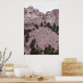 Mount Rushmore's Vier Poster (Keuken)