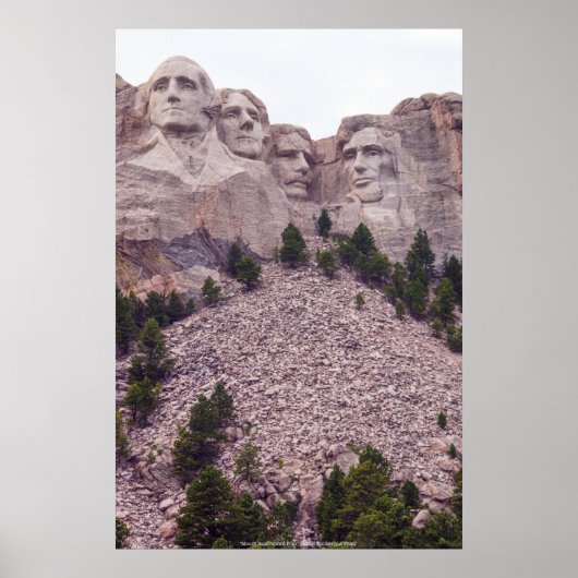 Mount Rushmore's Vier Poster (Voorkant)