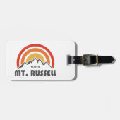 Mount Russell California Bagagelabel (Voorkant horizontaal)
