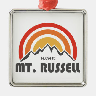 Mount Russell California Metalen Ornament