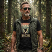 Mount Saint Helens Bigfoot Onderzoeks Zone T-shirt