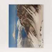 Mount Saint Helens Crater Rim and Mount Rainier Legpuzzel (Verticaal)