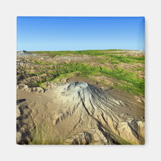 Mount Saint Helens Magneet (Voorkant)