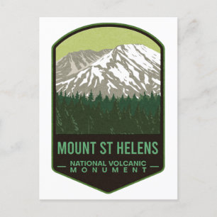 Mount Saint Helens National Volcanic Monument Briefkaart