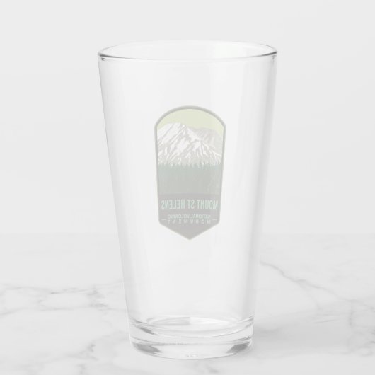 Mount Saint Helens National Volcanic Monument Glas (Achterkant)