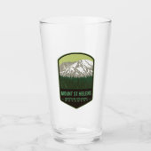 Mount Saint Helens National Volcanic Monument Glas (Voorkant)