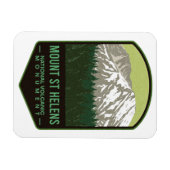 Mount Saint Helens National Volcanic Monument Magneet (Horizontaal)