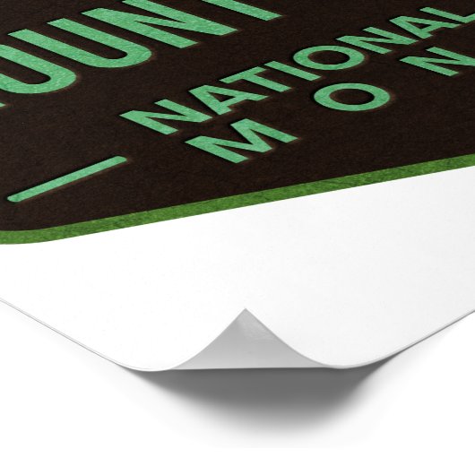 Mount Saint Helens National Volcanic Monument Poster (Hoek)