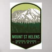 Mount Saint Helens National Volcanic Monument Poster (Voorkant)