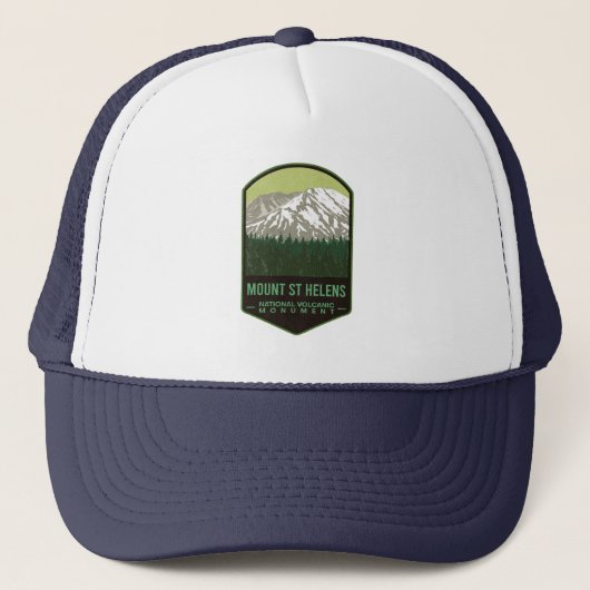 Mount Saint Helens National Volcanic Monument Trucker Pet (Voorkant)