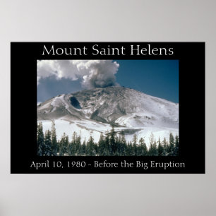 Mount Saint Helens - Pre-Eruption Poster