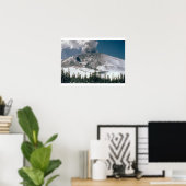 Mount Saint Helens - Pre-Eruption Poster (Thuiskantoor)