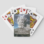 Mount Saint Helens speelkaarten (Achterkant)