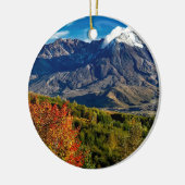 Mount Saint Helens, Washington Keramisch Ornament (Links)