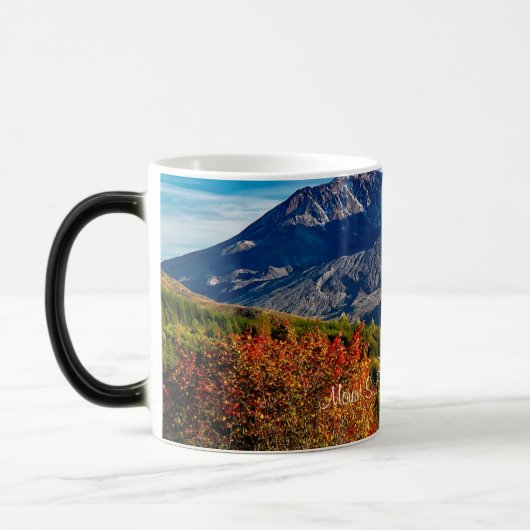 Mount Saint Helens, Washington Magische Mok (Links)